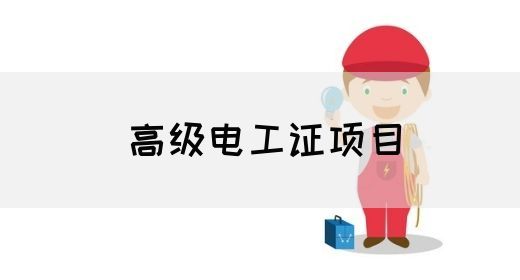 高级电工证项目(图1)