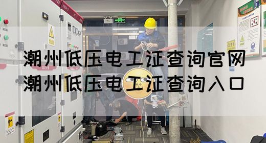 潮州低压电工证查询官网（潮州低压电工证查询入口）
