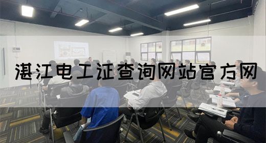 湛江电工证查询网站官方网(图1)
