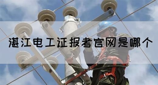 湛江电工证报考官网是哪个(图1)